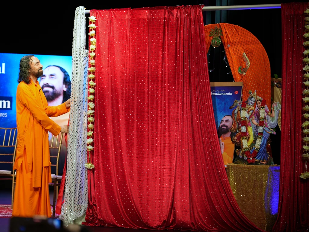 Swamiji's Enlightening Keynote & Book Launch